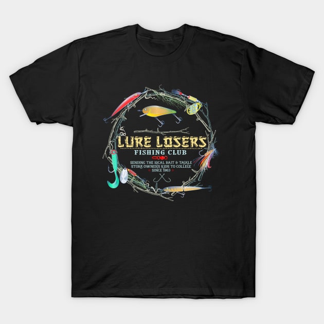 Lure Losers fishing club T-Shirt by spicoli13